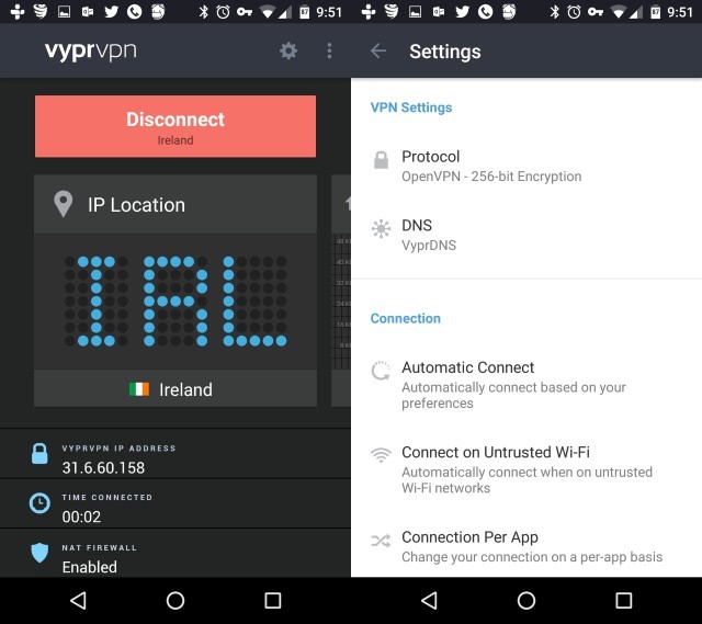 Mobil Cihazlarda VyprVPN